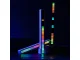 USB RGB LED šviesos juosta su garso reakcija, 18 režimų, juoda