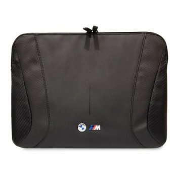 BMW Carbon & Perforated dėklas 16" nešiojamam kompiuteriui, juodas