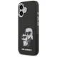 Karl Lagerfeld IML Aquarelle Karl & Choupette & Logo MagSafe Phone Case Cover iPhone 17 - Black