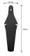Universal Rear Bicycle Mudguard RW20B, Black
