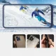 Skaidrus dėklas Samsung Galaxy A42 5G Hybrid Armor Clear 3 in 1, mėlynas
