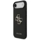 Guess Grained Big 4G & Classic Logo dėklas, skirtas iPhone Air, juodas