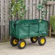 Sodo transportavimo vežimėlis MultiGarden Case 127834, 400 kg, žalias