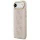 Dėklas Guess 4G Stripe MagSafe, skirtas iPhone 17 Air, rožinis