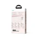 Joyroom S-A34 USB-A – Lightning laidas 3A 1m, Rausvas