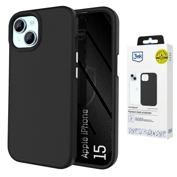 3mk Fortis MagCase for iPhone 15 with MagSafe, Black