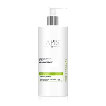Apis Acne-Stop Antibacterial Facial Toner with Green Tea, 500 ml
