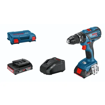 Akumuliatorinis smūginis gręžtuvas-suktuvas Bosch GSB 18V-28 L-BOXX