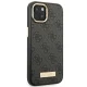 Guess 4G Logo Plate MagSafe dėklas iPhone 14 Plus, juodas