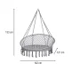 Pakabinamas krėslas Case Stork Nest 129117 XXL, pilkas