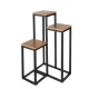 Ruhhy 3 lygių metalinis gėlių stovas 67 cm