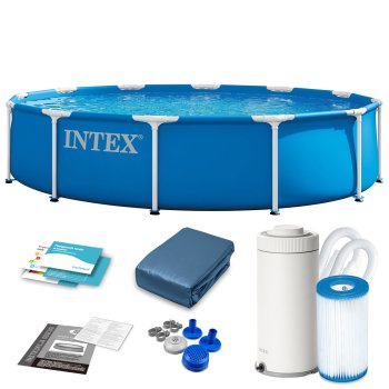 Karkasinis baseinas Intex 28212, 366 x 76 cm (10-in-1 rinkinys)