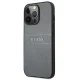 Guess Saffiano Stripe dėklas, skirtas iPhone 13 / 13 Pro, pilkas