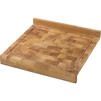 Zassenhaus Rubberwood pjaustymo lentelė su briauna, 39x39cm