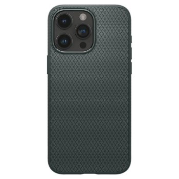 Apple iPhone 15 Pro 6.1'' Spigen Liquid Air Case Cover, Abyss Green