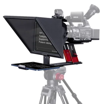 Teleprompteris Desview TP150 planšetiniams kompiuteriams iki 15.3" su pulteliu ir dėklu