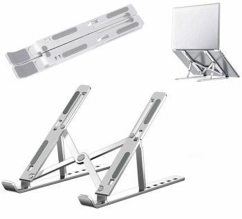 Adjustable Foldable Aluminum Laptop Stand for Desk