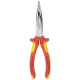 Ilgosios replės KNIPEX 200 mm, chromuotos, raudonos/geltonos
