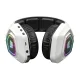 Belaidės žaidimų ausinės ONIKUMA B100, Bluetooth / 2.4G, baltos
