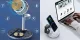 Choetech „3-in-1“ MagSafe belaidis magnetinis įkroviklis, 15W, baltas