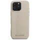 Karl Lagerfeld FW Stamped Karl MagSafe dėklas iPhone 16 Pro Max telefonui, rusvas