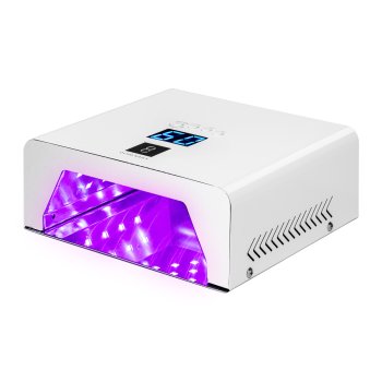 UV LED lempa Ocho Nails Pro X23 180W, balta su veidrodiniu dugnu