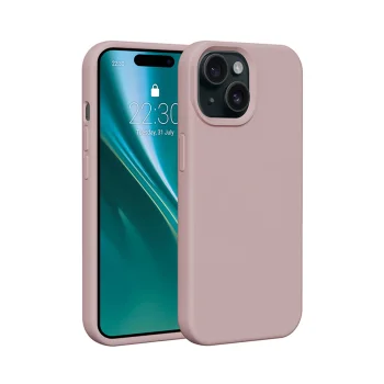 Etteri Silicone Case for Apple iPhone 11, Light Pink