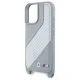 BMW iPhone 16 dėklas M Edition Carbon Stripe & Strap, pilkas