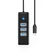 Orico PW3UR25-C3 USB-C Hub, 3x USB-A 3.0, 1x RJ45 2.5G, 0.15m, Black