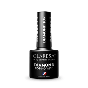 Claresa Top Diamond No Wipe Nail Top Coat, 5g
