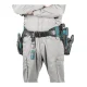 Įrankių diržas su dėklais Makita E-15235, Black / Blue
