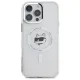Karl Lagerfeld dėklas iPhone 16 Pro KLHMP16LHLSCHH MagSafe, baltas