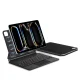 Dėklas su klaviatūra Tech-Protect SmartCase Magnetic skirtas iPad Pro 13\" 2024-2025, juodas