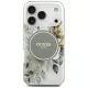 Guess IML Flower & Tonal Circle MagSafe case for iPhone 18 Pro / 17 Pro, green