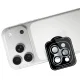 3mk Lens Protection Pro kameros stiklas iPhone 17 Pro / 17 Pro Max, šviesiai mėlynas