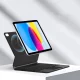 Dėklas su klaviatūra Tech-Protect iPad 10.9\" 2022 / 11\" 2025, juodas