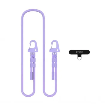 Tech-Protect C5SD Rope CrossBody Phone Lanyard - Lavender