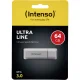 USB atmintinė Intenso Ultra Line 64GB USB 3.0, sidabrinė