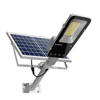 Solarinis gatvės šviestuvas Superfire FF5-E, 897W, 2000lm
