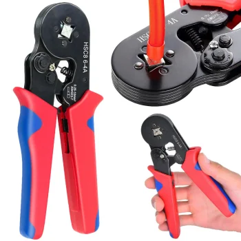 Užspaudimo replės laidų antgaliams 0,25–10 mm²