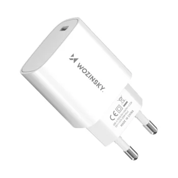 Wozinsky WGWCCW 20W USB-C įkroviklis - baltas