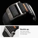 Spigen DuraPro Flex Dirželis Samsung Galaxy Watch Ultra 47mm Juodas