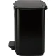 Šiukšliadėžė su pedalu Brabantia Bo 7 l, Matt Black