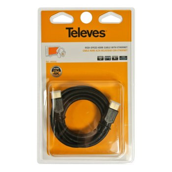 High-Speed HDMI Cable 3m Televes 494502, black
