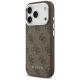 Guess dėklas iPhone 17 Pro Max telefonui 4G Classic Logo MagSafe, rudas