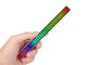 USB RGB LED Light Bar with Sound Reaction, 18 Modes, White