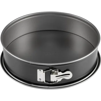 Kaiser Inspiration Springform Pan with Flat Base, 28 cm, Black