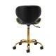 Cosmetic Stool Gabbiano Q-4599G, 2nd Grade, Black/Gold