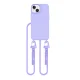 Tech-Protect dėklas iPhone 14 MagNecklace MagSafe su virvele, levandų