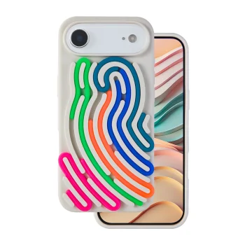 TFO DIY Snake dėklas, skirtas iPhone 17 Air 6,6", smėlio spalvos